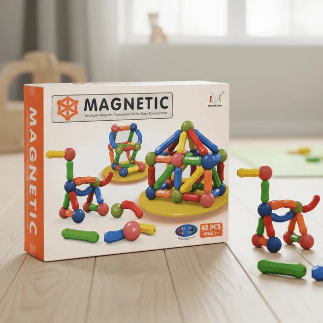 Magnetic Building Blocks Educational Toy