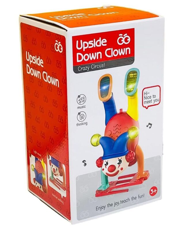 Upside Down Clown Musical Balancing Toy – Crazy Circus