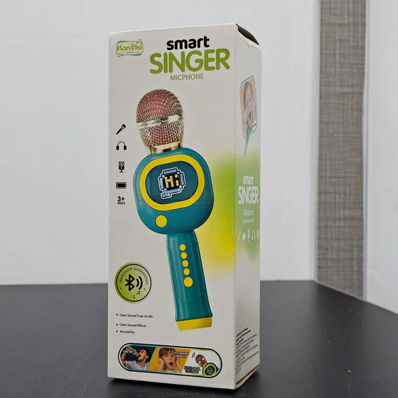 Smart Singer Mic Phone with Bluetooth – Wireless Karaoke Fun for Kids